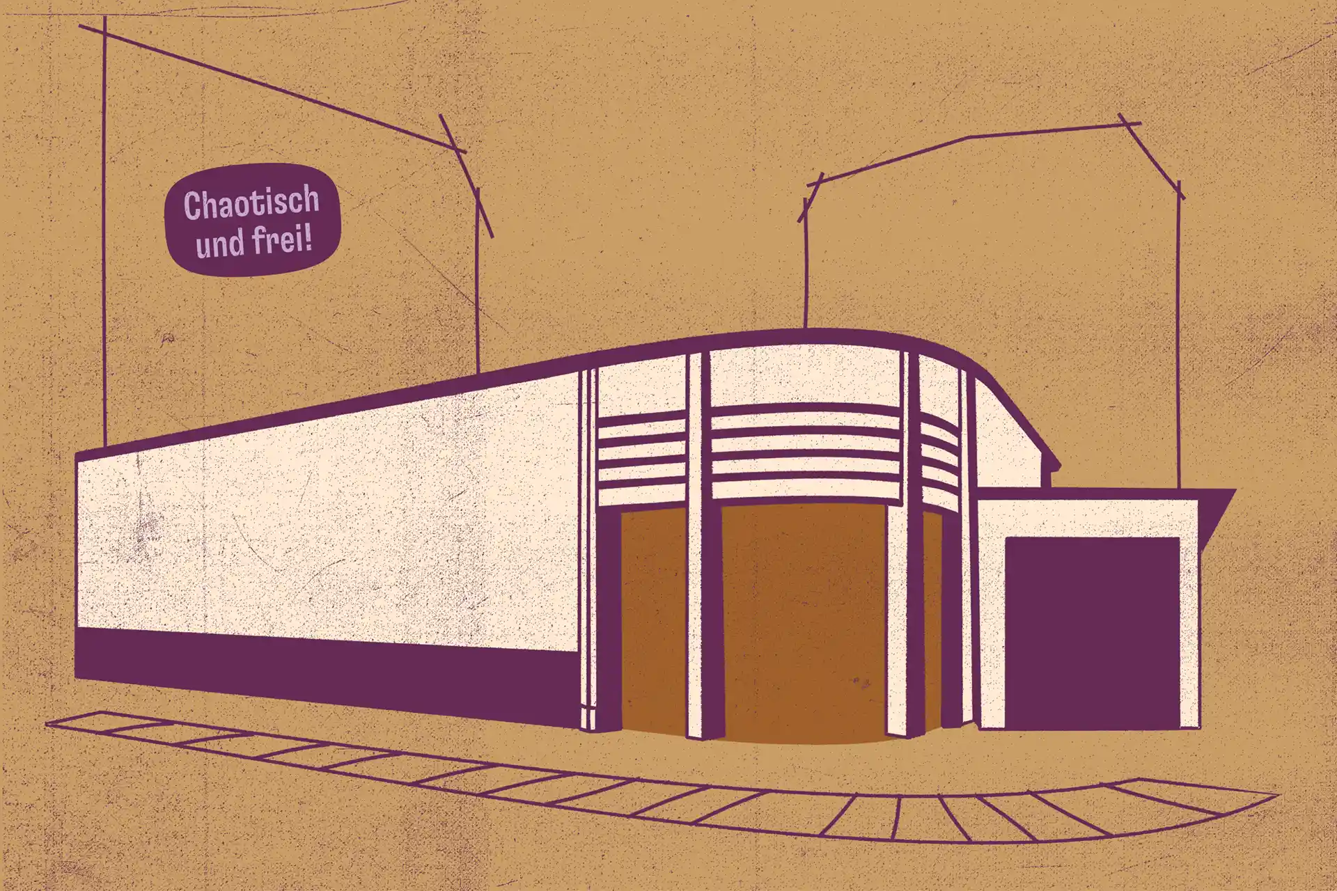 »Chaotisch und frei« – Audiowalk-Station nato